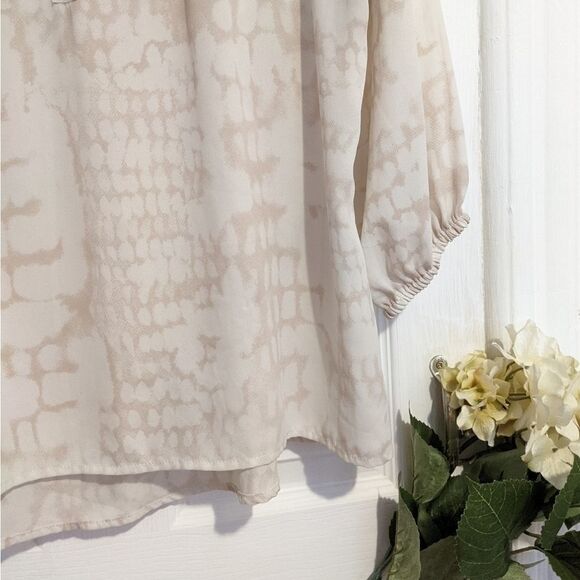 Cynthia Rowley Printed Tunic Blouse Loose fit - Picture 3 of 7